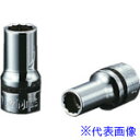 ■ネプロス 9.5sq.セミディープソケット(十二角) 対辺寸法17mm 差込角9.5mm 全長40mm NB3M17W(8070929)