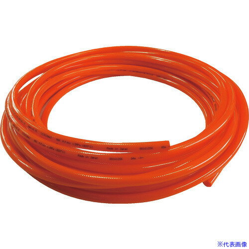 ■チヨダ ブレードホースオレンジ6.5×10mm/50m AH6.5X1050(8082422)[送料別途お見積り][法人限定][メーカー取寄]