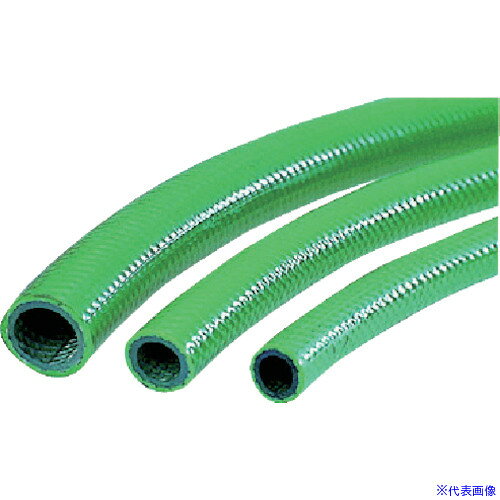 オレンジブック トラスコ中山　TRUSCOチヨダ 耐スパッタブレードGHホース 8X12mm/50m 〔品番:GH88X1250M〕[ 注番:8082843]特長●三層構造になっており、外皮に難燃性ポリウレタン樹脂を採用しています。火花や溶接スパッタに対し燃えにくく、溶けにくいホースです。●ゴムホースの重量1/3で高所作業での取り回しがしやすいです。用途●各種エア配管仕様●色：グリーン●外径(mm)：12●内径(mm)：8●全長(m)：50●使用流体：圧縮空気●ホース内外径(mm)：8×12仕様2●流体温度(℃)：-5〜60℃●使用圧力：1.5MPa材質/仕上●本体：ポリウレタン●外皮：難燃樹脂セット内容/付属品注意原産国（名称）日本JANコード4537327033955本体質量3.5kgオレンジブック トラスコ中山　TRUSCOチヨダ 耐スパッタブレードGHホース 8X12mm/50m 〔品番:GH88X1250M〕[注番:8082843][本体質量：3.5kg]《包装時基本サイズ：530×580×130》〔包装時質量：3522g〕分類》空圧用品》流体継手・チューブ》エアチューブ・ホース☆納期情報：メーカー取り寄品（弊社より発送）