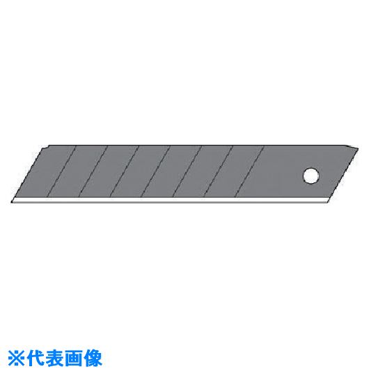 OLFA 特専黒刃大10枚入ブリスター LBB10B(8085485)×10[送料別途見積り][法人・事業所限定][掲外取寄]