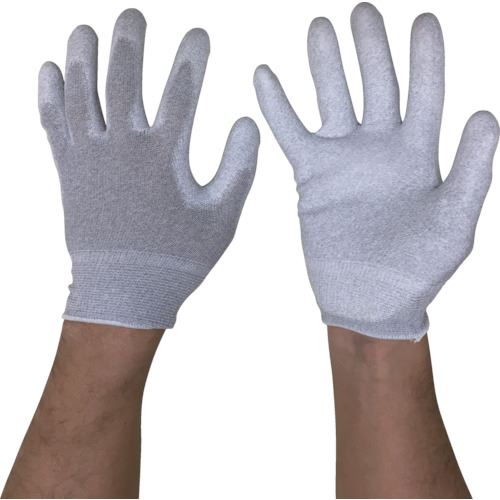 ■勝星 制電ウレタン手袋10双組 S 700S(8086766)[送料別途お見積り][法人限定][掲外取寄]