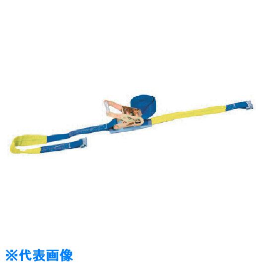 ■HHH ベルト荷締機 50巾ベルト G金具(Eクリップ)500kg PB50G(8087198)[送料別途見...