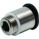 ■PISCO チューブフィッティングミニ カートリッジ チューブ6 接続口径M8×0.75 PCC6M8M(8095348)