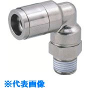 ■PISCO チューブフィッティングブラスエルボ チューブ6ネジR1/4ゴムFKM KL602F(8095875)×10[送料別途お..