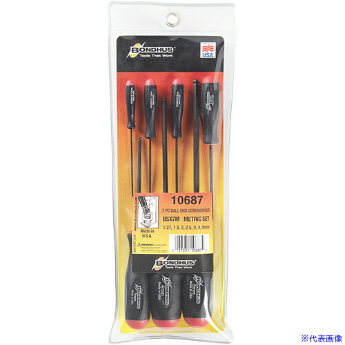 ��BONDHUS �ܡ���ݥ���ȡ��ɥ饤�С� ���å�7����(1.27−5mm) No.10687 BSX7M(8108360)