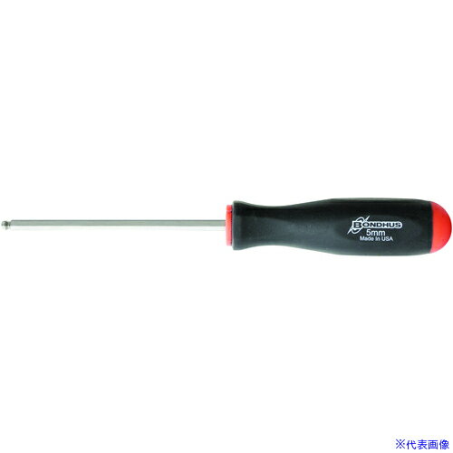 ■BONDHUS ボールポイント・ドライバー 10mm(メッキ) No.16676 JS10MM(8108489)[送料別途お見積り][法人限定][掲外取寄]