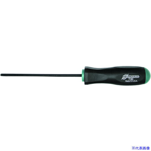 ■BONDHUS プロホールドトルクス(ネジつかみ機能付ドライバー) T30 No.75530 PHTS30(8108609)[送料別途..