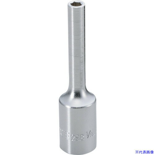 ■TONE ディープソケット 対辺寸法1/4インチ 2SB08L(8109627)