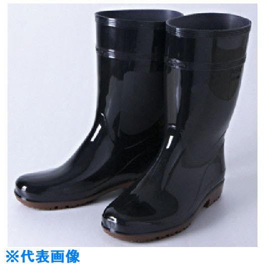 ■ミドリ安全 超耐滑長靴 ハイグリップ 23.0CM HG2000NBK23.0(8111305)