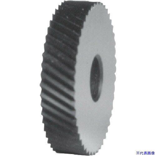 ■SUPER 転造小径加工用ローレット駒 平目 細目 ピッチ:0.6 外径A:12 KNPF0.6(8130756)