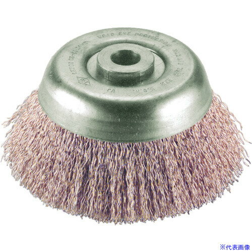■Ampco 防爆ワイヤーカップブラシ(ねじ山あり) 外径76.2mm 線径0.508mm AMCCB30KT(8131359)[送料別途お..