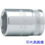 オレンジブック トラスコ中山　TRUSCOBAHCO ソケット差込角3/8 6角 対辺寸法22mm 〔品番:7400SM22〕[ 注番:8131606]特長●ニッケル・クロムメッキ鏡面研磨品です。●肉薄でダイナミックドライブを採用しています。●バナジウムエクストラ鋼採用です。●表面研磨仕上げです。用途●ボルト、ナット、ビス等の締め、緩め作業に。仕様●差込角(mm)：9.5●対辺寸法(mm)：22●全長(mm)：32.5●対辺(mm)：22仕様2材質/仕上●バナジウムエクストラ鋼セット内容/付属品注意原産国（名称）アルゼンチンJANコード7314153002594本体質量78gオレンジブック トラスコ中山　TRUSCOBAHCO ソケット差込角3/8 6角 対辺寸法22mm 〔品番:7400SM22〕[注番:8131606][本体質量：78g]《包装時基本サイズ：30×29×29》分類》手作業工具》ソケットレンチ》ソケット☆納期情報：メーカー取り寄品（弊社より発送）
