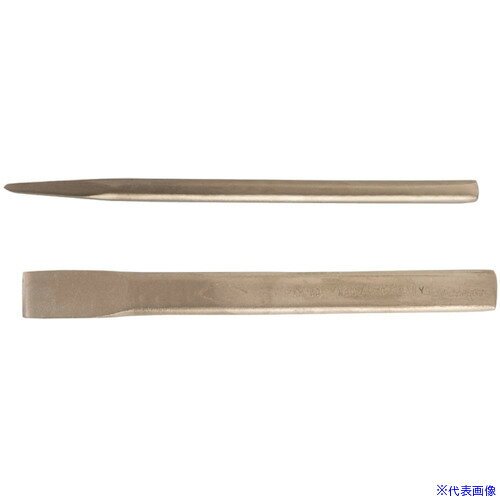 オレンジブック トラスコ中山　TRUSCOAmpco 防爆タガネ 250mm 〔品番:AMCC38〕[ 注番:8132034]特長●石油化学工場、精油所、精錬所、船舶、ガス工場、ペイント工場、化学工場など火花を嫌う場所で使用します。●米国認定機関FMRC認定取得しています。用途●削り、はつり、はがし作業、薄い鉄板の切断に。仕様●全長(mm)：250仕様2●ヘットサイズ(mm)：25●厚み(mm)：26材質/仕上●ニッケルアルミ銅合金セット内容/付属品注意原産国（名称）アメリカJANコード4547230090013本体質量435gオレンジブック トラスコ中山　TRUSCOAmpco 防爆タガネ 250mm 〔品番:AMCC38〕[注番:8132034][本体質量：435g]分類》手作業工具》防爆用品》防爆タガネ・スクレーパー☆納期情報：メーカー取り寄品（弊社より発送）