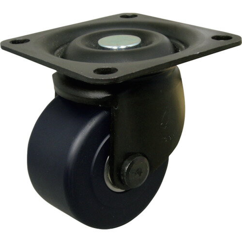 ■ハンマー 低床重荷重用旋回式MCナイロン車輪(ラジアルボールベアリング)65mm 540HMCB65(8141626)[送料別途お見積り][法人限定][掲外取寄]