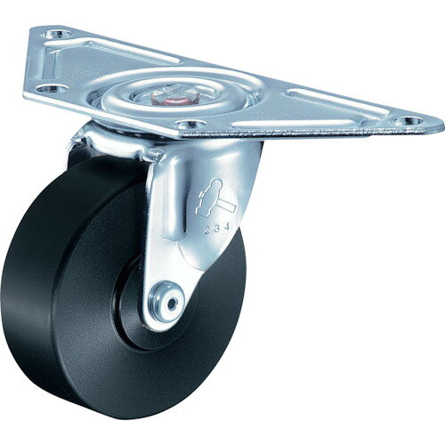 ■ハンマー Gシリーズコーナー 旋回式MCナイロン車輪 65mm 220GMC65(8141898)[送料別途お見積り][法人限..