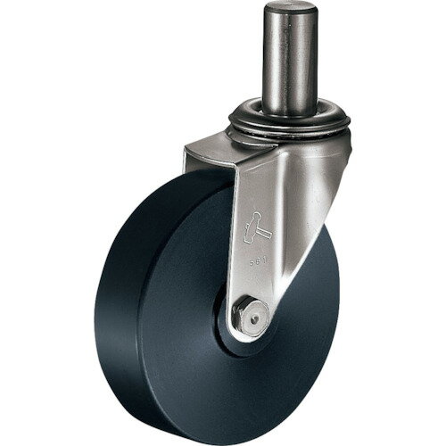 ■ハンマー EKシリーズオールステンレス 旋回式MCナイロン車輪 125mm 320EKMC125(8142038)[送料別途お見積り][法人限定][掲外取寄]