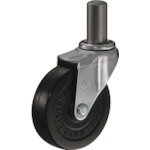 ■ハンマー 差込み旋回式ゴム車輪 75mm 420EKR75(8142705)[送料別途お見積り][法人限定][掲外取寄]