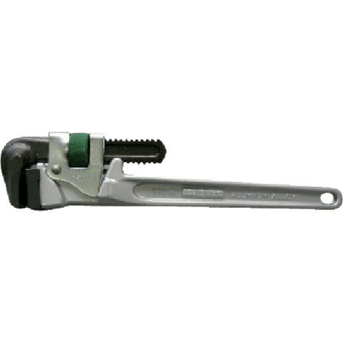 Pipe Wrench - ■HIT グリーンアルミパイプレンチ 被覆管専用 350mm ALP350G(8145155)[送料別途見積り][法人・事業所限定][掲外取寄]
