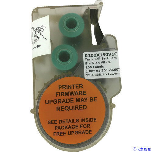 ��PANDUIT Ǯž�̥ϥ�ǥ��ץ���Ѳ�ž��٥� �� ������25.4mmx12.8mm ��٥��100�� R100X150V1C R100X150V1C(8...