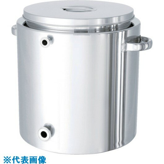 ■MONOVATE ステンレスタンク片テーパー型ジャケット容器35L KTTSTJ36(8147070)[法人・事業所限定][外直送元]