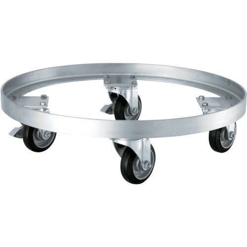 ■MONOVATE タンク運搬用台車SSゴム車適用サイズ77 KM77(8147130)[法人・事業所限定][外直送元]