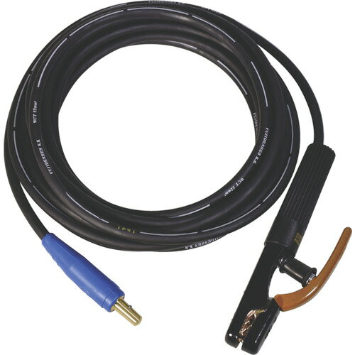 ■NICHIDO 溶接ホルダー(オスジョイント付) 10m WCT38sq NAHJ10K(8147554)[送料別途お見積り][法人限定][掲外取寄]
