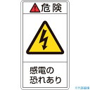 ■緑十字 PL警告ステッカー 危険・感電の恐れあり PL-205(大) 100×55mm 10枚組 201205(8151121)