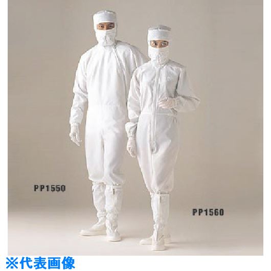 ■GOLDWIN ESDサイドファスナーワンピース PP1550B3L(8161341)×10[送料別途お見積り][法人限定][掲外取寄]