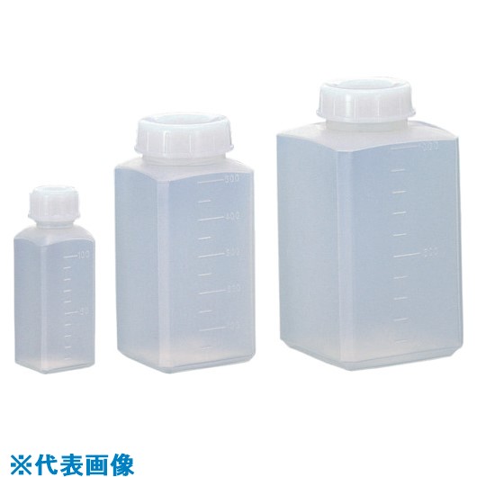 ■サンプラ 角瓶A型 100mL (200本入) 02126C(8162609)[送料別途お見積り][法人限定][掲外取寄]