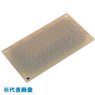 ■サンハヤト 鉛フリーユニバーサル基板 47×72mm 穴径1.0φ ICB88GPBF(8163149)[送料別途お見積り][法人..