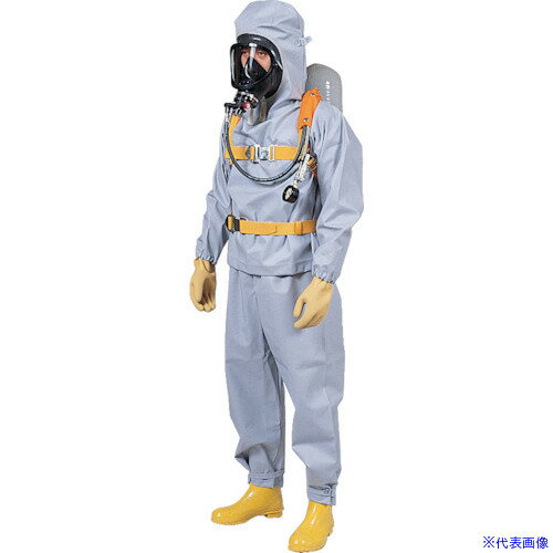 ■シゲマツ 密閉形防護服 PS415F上着中 07802(8167508)[送料別途お見積り][法人限定][掲外取寄]