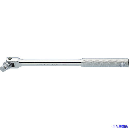 オレンジブック トラスコ中山　TRUSCOミトロイ 3/8 スピンナーハンドル 230mm 〔品番:3SH230〕[ 注番:8174529]特長●差込角9.5mm用です。用途●作業におけるボルト・ナットの締め・ゆるめ用です。仕様●差込角(mm)：9.5●全長(mm)：230.5仕様2材質/仕上●クロムモリブデン鋼セット内容/付属品注意原産国（名称）日本JANコード4582103931215本体質量265gオレンジブック トラスコ中山　TRUSCOミトロイ 3/8 スピンナーハンドル 230mm 〔品番:3SH230〕[注番:8174529][本体質量：265g]《包装時基本サイズ：231×20×20》〔包装時質量：265g〕分類》手作業工具》ソケットレンチ》スピンナハンドル☆納期情報：メーカー取り寄品（弊社より発送）