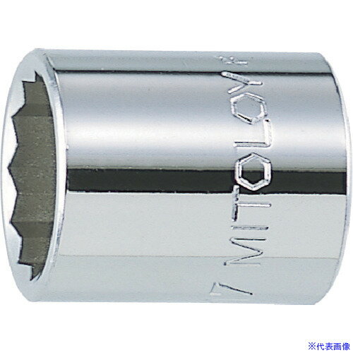 ■ミトロイ 3/8 スペアソケット (12P) 7/16 (3M−7/16) 314B(8174539)[送料別途お見積り][法人限定][掲外..