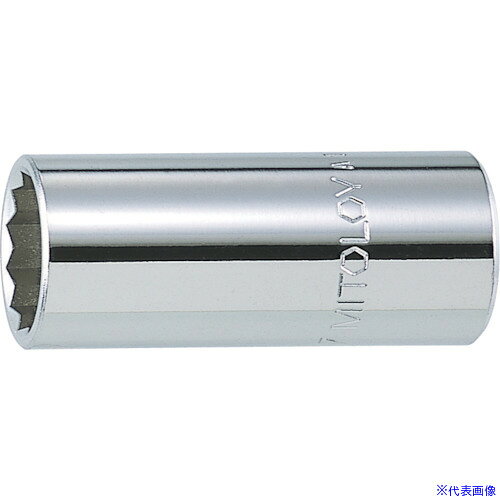 オレンジブック トラスコ中山　TRUSCOミトロイ 3/8 スペアソケットディープ(12P)3/4(3ML−3/4) 〔品番:324DB〕[ 注番:8174552]特長●差込角9.5mm用です。●口径は12角です。●ロングタイプです。用途●作業におけるボルト・ナットの締め・ゆるめ用です。仕様●差込角(mm)：9.5●全長(mm)：55●対辺寸法(インチ)：3/4仕様2材質/仕上●クロムバナジウム鋼セット内容/付属品注意原産国（名称）日本JANコード4582103930706本体質量120gオレンジブック トラスコ中山　TRUSCOミトロイ 3/8 スペアソケットディープ(12P)3/4(3ML−3/4) 〔品番:324DB〕[注番:8174552][本体質量：120g]《包装時基本サイズ：55×26×26》〔包装時質量：120g〕分類》手作業工具》ソケットレンチ》ソケット☆納期情報：メーカー取り寄品（弊社より発送）