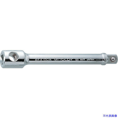 オレンジブック トラスコ中山　TRUSCOミトロイ 1/2 エクステンションバー 150mm(φ125付) 〔品番:4EX150A〕[ 注番:8174558]特長●差込角12.7mm用です。用途●作業におけるボルト・ナットの締め・ゆるめ用です。仕様●差込角凹(mm)：12.7●差込角凸(mm)：12.7●全長(mm)：150仕様2材質/仕上●クロムバナジウム鋼セット内容/付属品注意原産国（名称）日本JANコード4582103931710本体質量215gオレンジブック トラスコ中山　TRUSCOミトロイ 1/2 エクステンションバー 150mm(φ125付) 〔品番:4EX150A〕[注番:8174558][本体質量：215g]《包装時基本サイズ：150×24×24》〔包装時質量：215g〕分類》手作業工具》ソケットレンチ》エクステンションバー☆納期情報：メーカー取り寄品（弊社より発送）