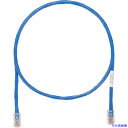 ■PANDUIT カテゴリ5E細径パッチコード 2m 青 UTP28CH2BU UTP28CH2MBU(8180592)