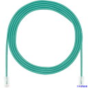 ■PANDUIT カテゴリ5E細径パッチコード 5m 緑 UTP28CH5MGR UTP28CH5MGR(8180597)