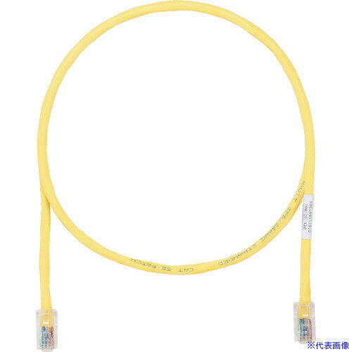 ��PANDUIT ���ƥ���5EUTP�ѥå������� 3m �� UTPCH3MYLY(8180772)