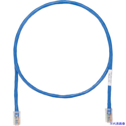 ■PANDUIT カテゴリ5EUTPパッチコード 4m 青 UTPCH4MBUY(8180773)×10[送料別途お見...