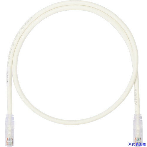 ��PANDUIT ���ƥ���6UTP�ѥå������� 3m ���եۥ磻�� UTPSP3MY(8180885)