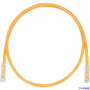■PANDUIT カテゴリ6UTPパッチコード 5m オレンジ UTPSP5MORY(8180904)
