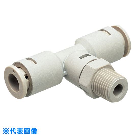 ■PISCO チューブフィッティングケミカル ティーチューブ12MMネジR3/8 APB1203(8180991)[送料別途お見積り][法人限定][掲外取寄]