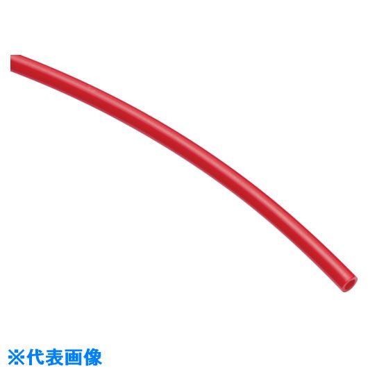 ■PISCO ソフトナイロンチューブ レッド 12×9 100M NB1290100R(8181505)[送料別途お見積り][法人限定][..