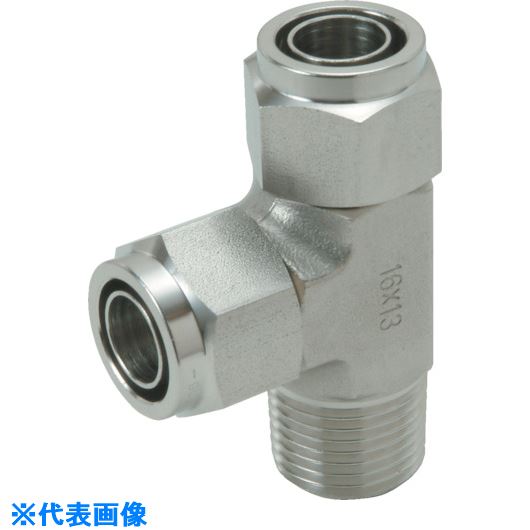 オレンジブック トラスコ中山　TRUSCOPISCO SUS316締付継手 ブランチティーチューブ1210ねじR3/8 〔品番:NSD121003〕[ 注番:8181607]特長●全ての材質に耐蝕に優れたSUS316を使用しています。●スリーブ不要の為、スリーブの付け忘れ、紛失等の心配不要です。●クリーンルーム(ISOクラス6相当)内にてエア清浄、包装しています。仕様●接続口径：R3/8●六角対辺(mm)：本体：19、締付けナット：19●使用流体：空気、水、その他●適合チューブ外径×内径D(mm)：12×10●使用真空圧力(kPa)：−100仕様2●使用温度範囲：チューブの仕様範囲で異なる(凍結なきこと)●最高使用圧力：チューブの最高使用圧力に準じる材質/仕上●本体：SUS316●締付ナット：SUS316セット内容/付属品注意原産国（名称）日本JANコード本体質量125gオレンジブック トラスコ中山　TRUSCOPISCO SUS316締付継手 ブランチティーチューブ1210ねじR3/8 〔品番:NSD121003〕[注番:8181607][本体質量：125g]《包装時基本サイズ：150×100×21》〔包装時質量：126g〕分類》空圧用品》流体継手・チューブ》チューブ継手☆納期情報：メーカー取り寄品（弊社より発送）