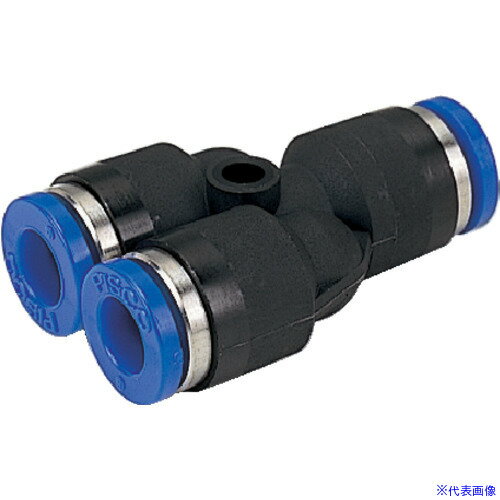 ■PISCO 耐腐蝕性SUS303相当継手 ユニオンワイ SPY8(8182223)[送料別途お見積り][法人限定][掲外取寄]