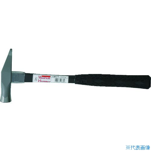 オレンジブック トラスコ中山　TRUSCO王将 木工作業用ハンマー マグナム船屋玄能300g 〔品番:008612〕[ 注番:8184229]特長●軽量で使い易く、木柄の3倍の強度で耐久にも優れています。●グリップ左右に寸(S)センチ(m)の目盛りが刻んであり便利です。●グラスファイバー柄を保護するプロテクトリング付です。●狭い場所でも側面で横打ちできます。用途●建築　建設　土木　DIYの作業の際に。仕様●呼称(kg)：0.3●頭径(mm)：26●頭長(mm)：124●全長(mm)：330●呼称：300g●頭部長さ(mm)：124仕様2材質/仕上●頭部：炭素鋼●柄：グラスファイバー●グリップ：ポリ塩化ビニール（PVC）●プロテクトリング：アイオノマー樹脂セット内容/付属品注意●頭部や柄部に亀裂又はガタツキがないか、確認してください。●ご使用時には、必ずヘルメット、安全メガネ手袋を着用してください。●周囲の安全を確認し用途にあった形状、サイズで正しくご使用下さい。原産国（名称）日本JANコード4953673008612本体質量460gオレンジブック トラスコ中山　TRUSCO王将 木工作業用ハンマー マグナム船屋玄能300g 〔品番:008612〕[注番:8184229][本体質量：460g]《包装時基本サイズ：344×125×27》〔包装時質量：14g〕分類》手作業工具》ハンマー・刻印・ポンチ》木工作業用ハンマー☆納期情報：仕入れ先通常在庫品 (欠品の場合有り)