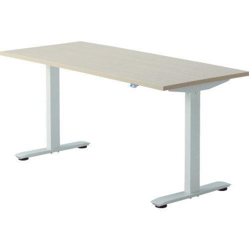 ■TOKIO 電動昇降式ミーティングテーブル 間口1800×奥行900×高さ650〜1250mm ホワイト FWDW1890W(818495..