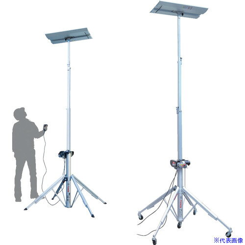 オレンジブック トラスコ中山　TRUSCOAsada 電動ワイヤーアッパー UE−370 〔品番:UE370〕[ 注番:8186858]特長●昇降速度の微調整が可能です。●電源がない場所や停電時は手動に切換え可能です。●ワイヤーウィンチ式なので反発による急な飛び出しがなく、スムーズに昇降します。用途●空調機器の取り付け、ダクトなどの取り付け・解体、工事設備からデッキプレート、シャッター、パイプなどの取り付けに。仕様●最大積載荷重(kg)：シリンダ接地時3.5m〜：80●間口(mm)：1110●奥行(mm)：1100●天板寸法(mm)：745×435●持ち上げ時間(秒)上昇/下降：40/35●電源(V)：単相100V　50/60 Hz　800W●電源コード長さ(m)：2.8●最大積載荷重(kg)脚5点接地時：〜3m：120/3〜3.5m：100/3.5m〜：80●最大積載荷重(kg)脚4点接地時：〜3m：100/3〜3.5m：80/3.5m〜：70●高さ(mm)：1150〜3750●全高(mm)：1150〜3750仕様2●収納時寸法(間口×奥行×高さ)：310×250×1075mm(UE300)/310×250×1135mm(UE370)●昇降方法：スピードコントローラ、手動●電源：単相100V　50/60 Hz　800W●リモコンコード：4m材質/仕上●アルミ●鉄●樹脂●ゴムセット内容/付属品注意原産国（名称）台湾JANコード4991756312904本体質量31kgオレンジブック トラスコ中山　TRUSCOAsada 電動ワイヤーアッパー UE−370 〔品番:UE370〕[注番:8186858][本体質量：31kg]《包装時基本サイズ：1250×350×300》〔包装時質量：39kg〕分類》搬送機器》リフター・ハンドパレットトラック》荷揚げ機☆納期情報：メーカー直送品（送料元払い）【法人限定＝会社名ご記入お願い致します。】 ※北海道・沖縄・離島は運賃別途商品も含む