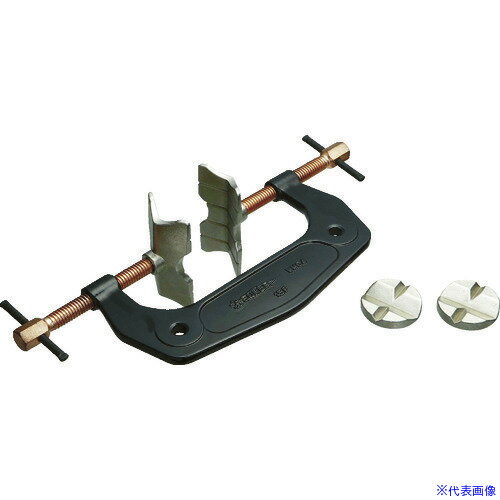 ■スーパー 溶接用マルチクランプ クランプ範囲:V型アダプタφ42.7〜φ114.3、丸型アダプタ0〜115 WMC4(81..