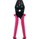 ■ロブテックス マルチミニ圧着工具 絶縁被覆付閉端接続子/裸圧着端子・裸圧着スリーブ用 AKM1(8187225)
